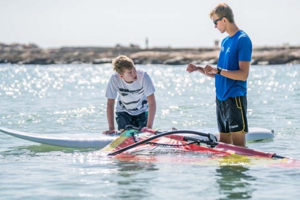 Privatunterricht Windsurfen auf Mallorca