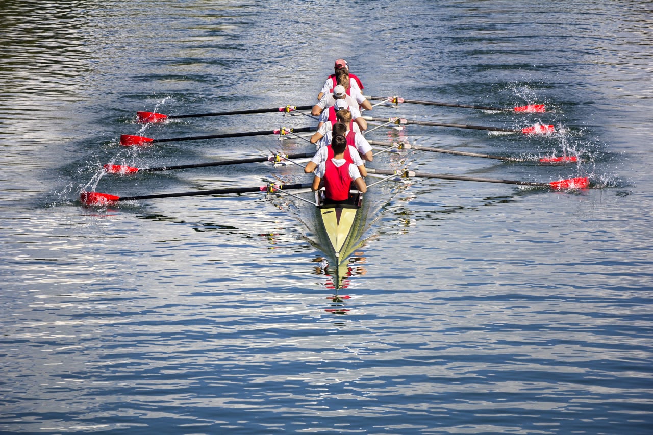 Olympische rudern: Ein sport, der interesse weckt