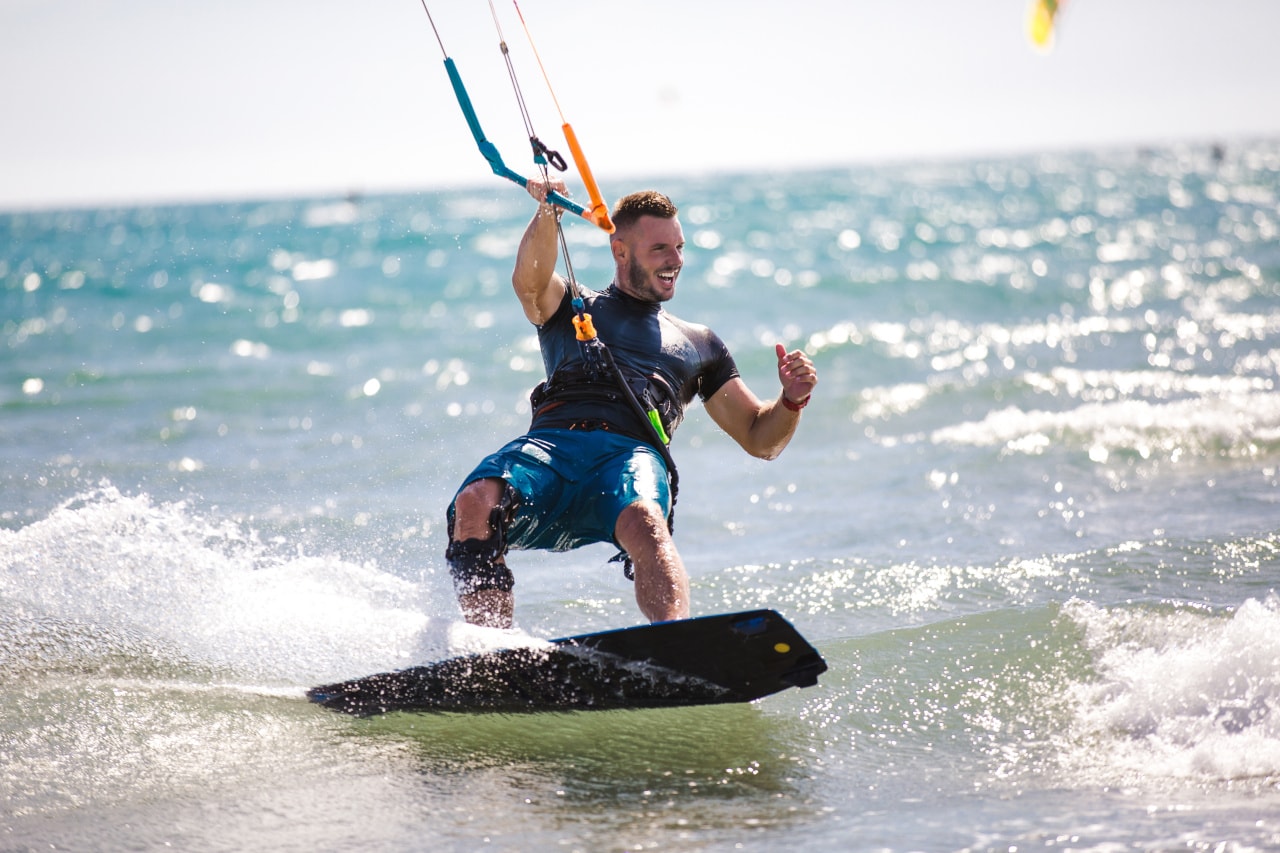 entrenamiento para kitesurf