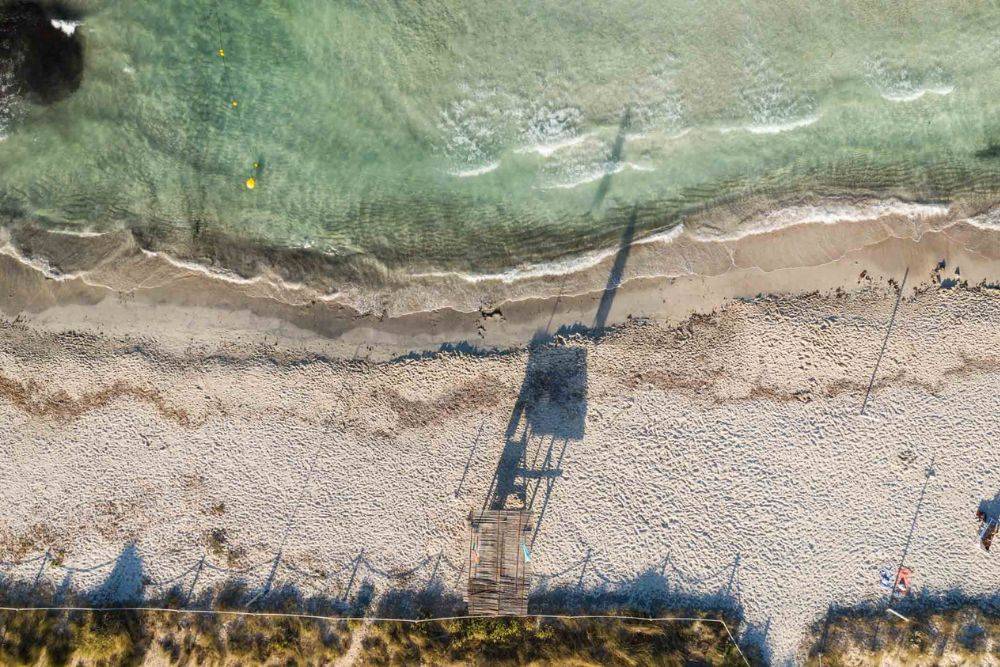 Muro beach in Mallorca